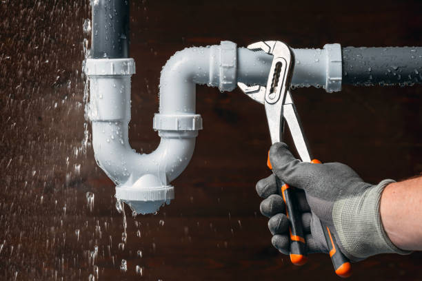 Professional Water Line Repair technician working in Beacon Falls, CT